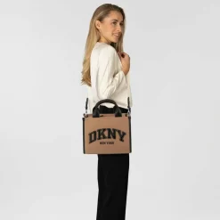 DKNY Shopper|Henkeltaschen<Hadlee Shopper Tasche 26 cm cappuccino-black