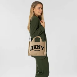 DKNY Shopper|Schultertaschen<Hadlee Shopper Tasche 26 cm lt khaki-black
