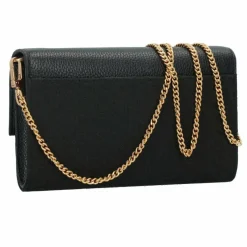 DKNY Abendtaschen & Clutches<Rosa Clutch Geldbörse Leder 20 cm jet black-black