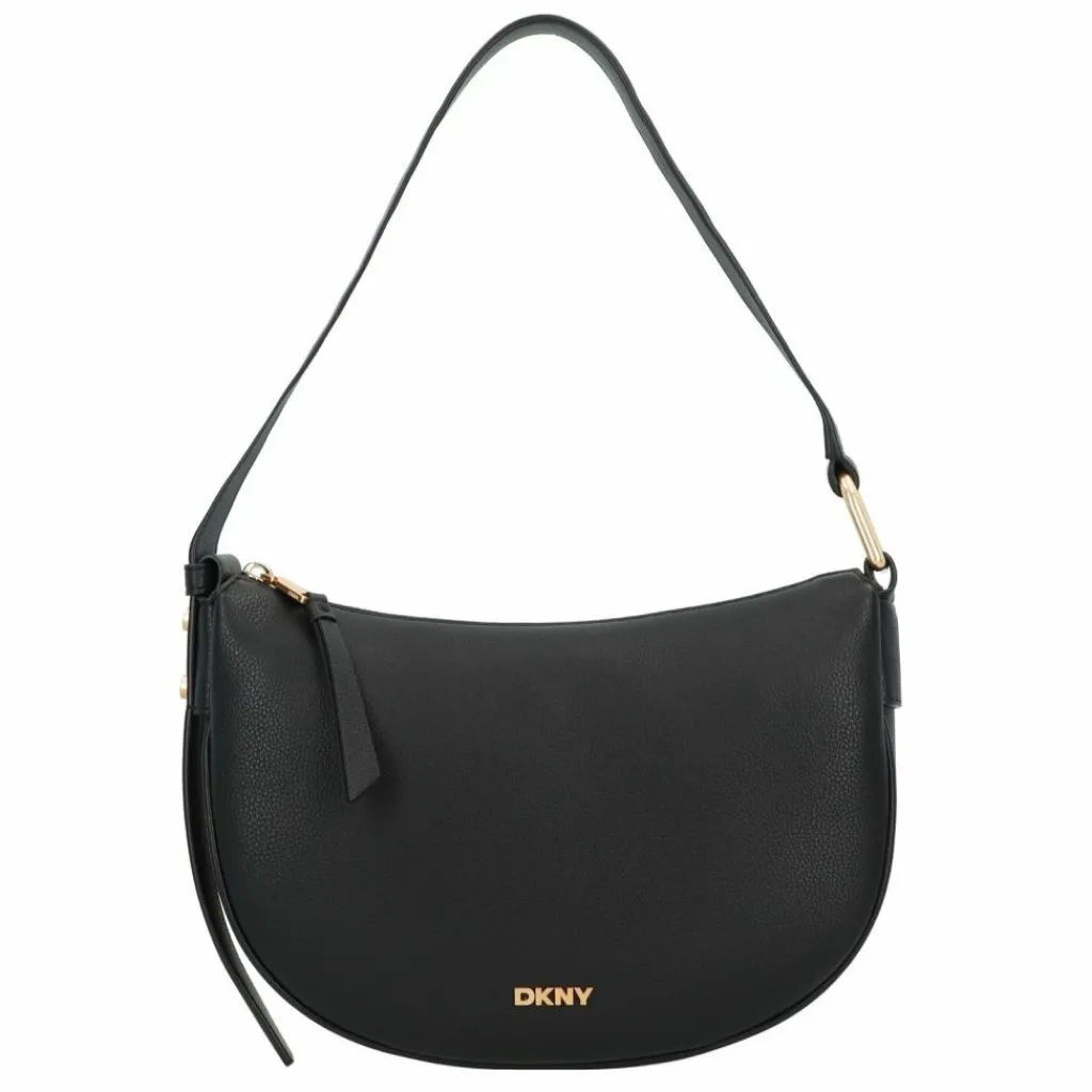 Hot DKNY Scarlett Schultertasche 28 cm blk-gold