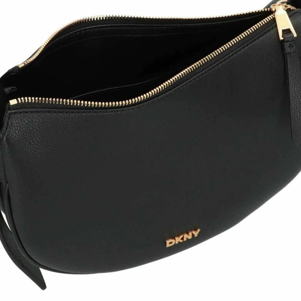 Hot DKNY Scarlett Schultertasche 28 cm blk-gold