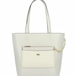 Best DKNY Simona Shopper Tasche Leder 25 cm pebble