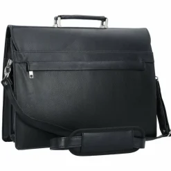 Discount d&n Basic Aktentasche 42 cm Schwarz