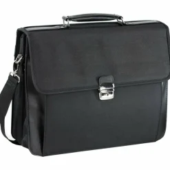 Online d&n Basic Aktentasche 41 cm Laptopfach schwarz