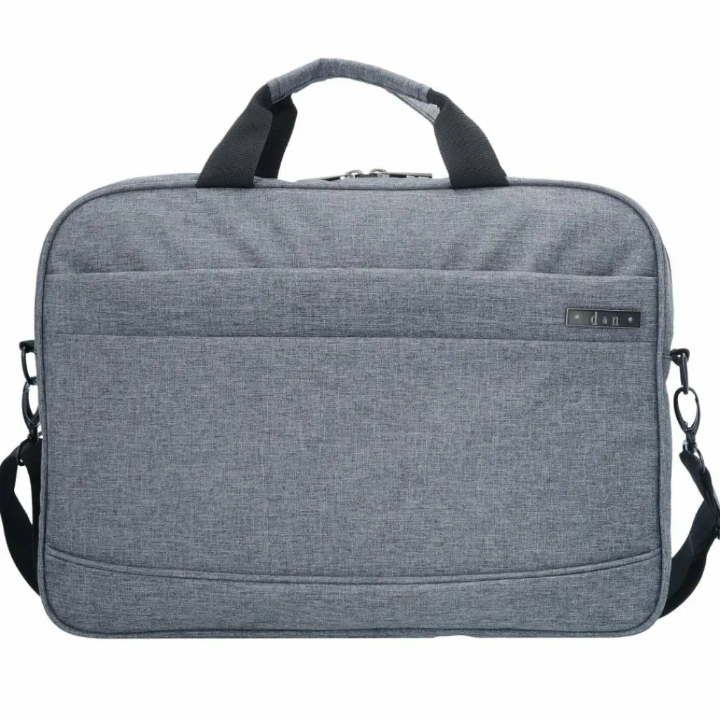 Best d&n Basic Aktentasche 44 cm Laptopfach grau