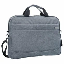 Best d&n Basic Aktentasche 44 cm Laptopfach grau