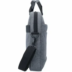 Best d&n Basic Aktentasche 44 cm Laptopfach grau