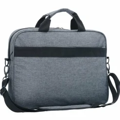 Best d&n Basic Aktentasche 44 cm Laptopfach grau