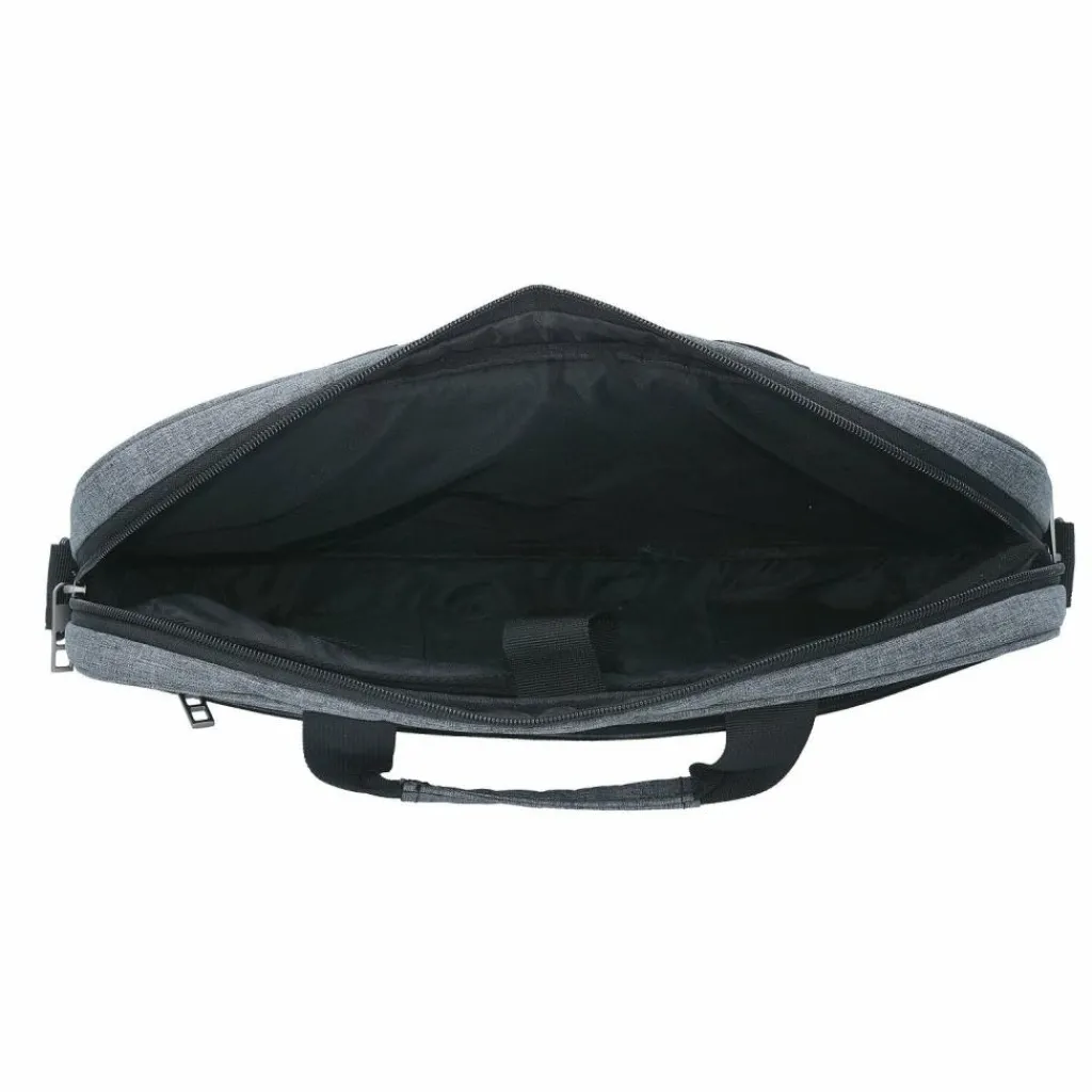 Best d&n Basic Aktentasche 44 cm Laptopfach grau
