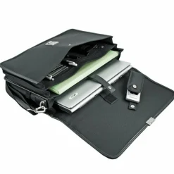 d&n Laptoptaschen|Aktentaschen<Basic Aktentasche 43 cm Laptopfach schwarz