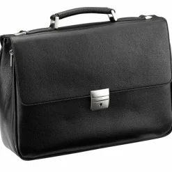 New d&n Basic Aktentasche V 40 cm Laptopfach schwarz