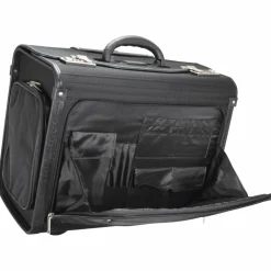 Outlet d&n Business & Travel Businesstrolley 43 cm Laptoptasche schwarz