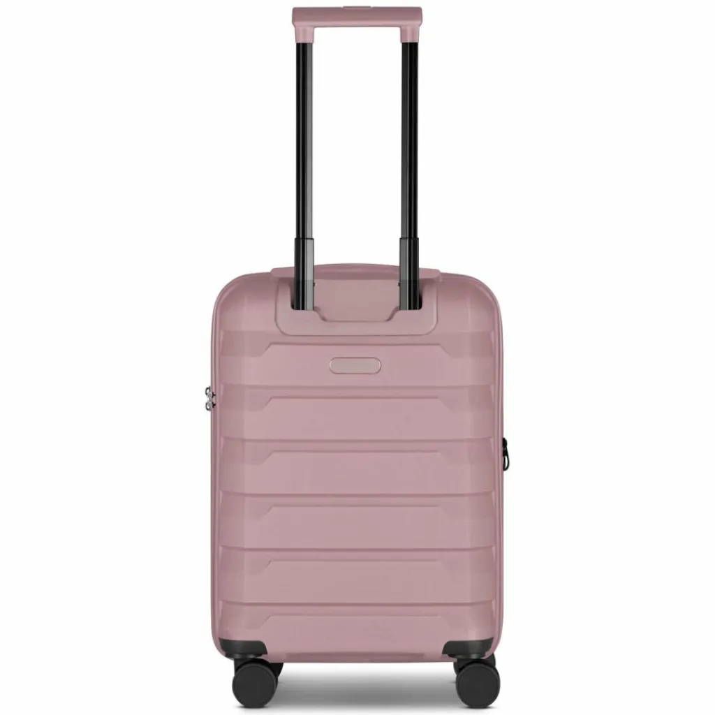 Outlet d&n South Dakota 4 Rollen Kabinentrolley S 55 cm mit Dehnfalte rose gold