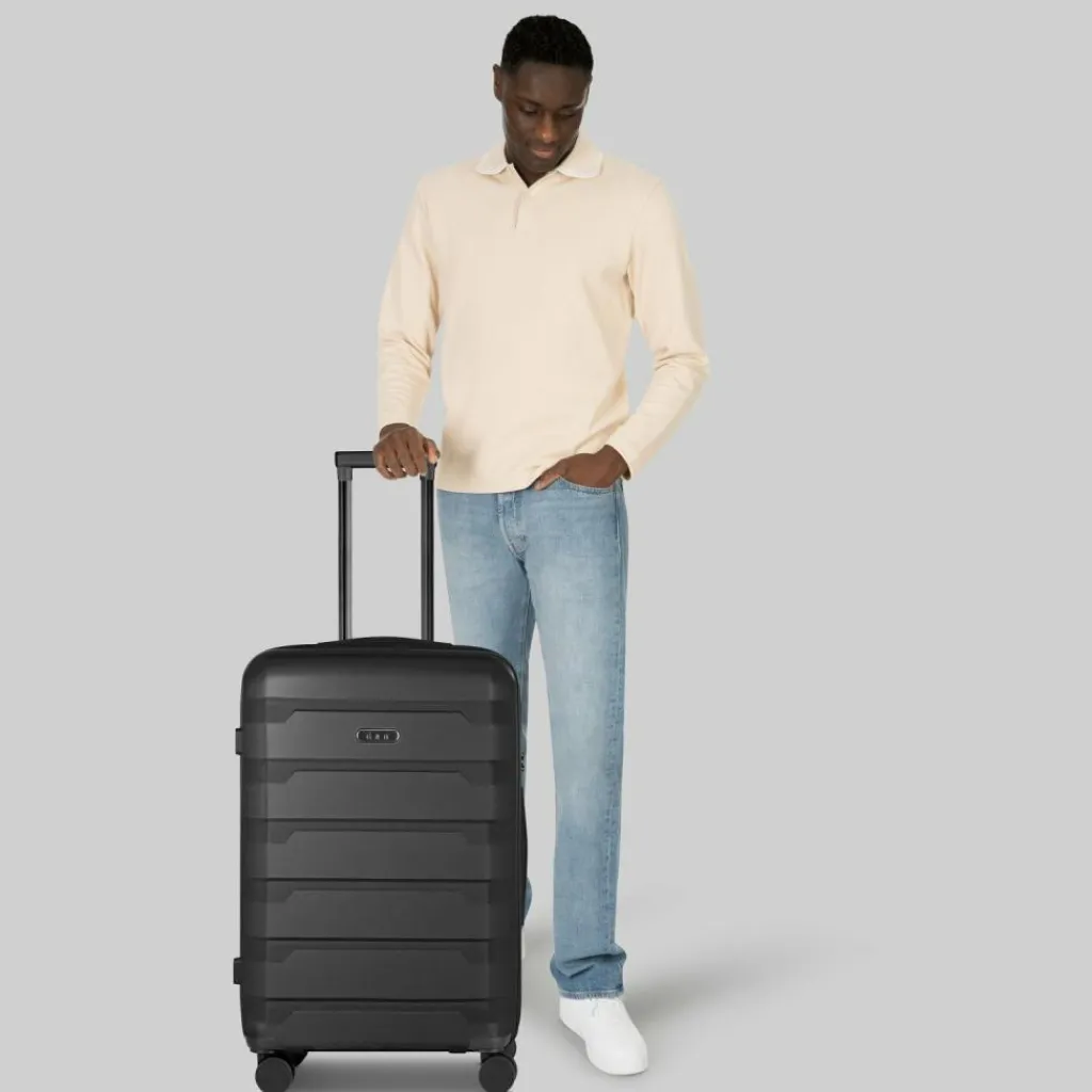 d&n South Dakota 4 Rollen Trolley M 66 cm mit Dehnfalte