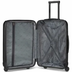 d&n South Dakota 4 Rollen Trolley M 66 cm mit Dehnfalte