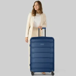 d&n South Dakota 4 Rollen Trolley L 76 cm mit Dehnfalte