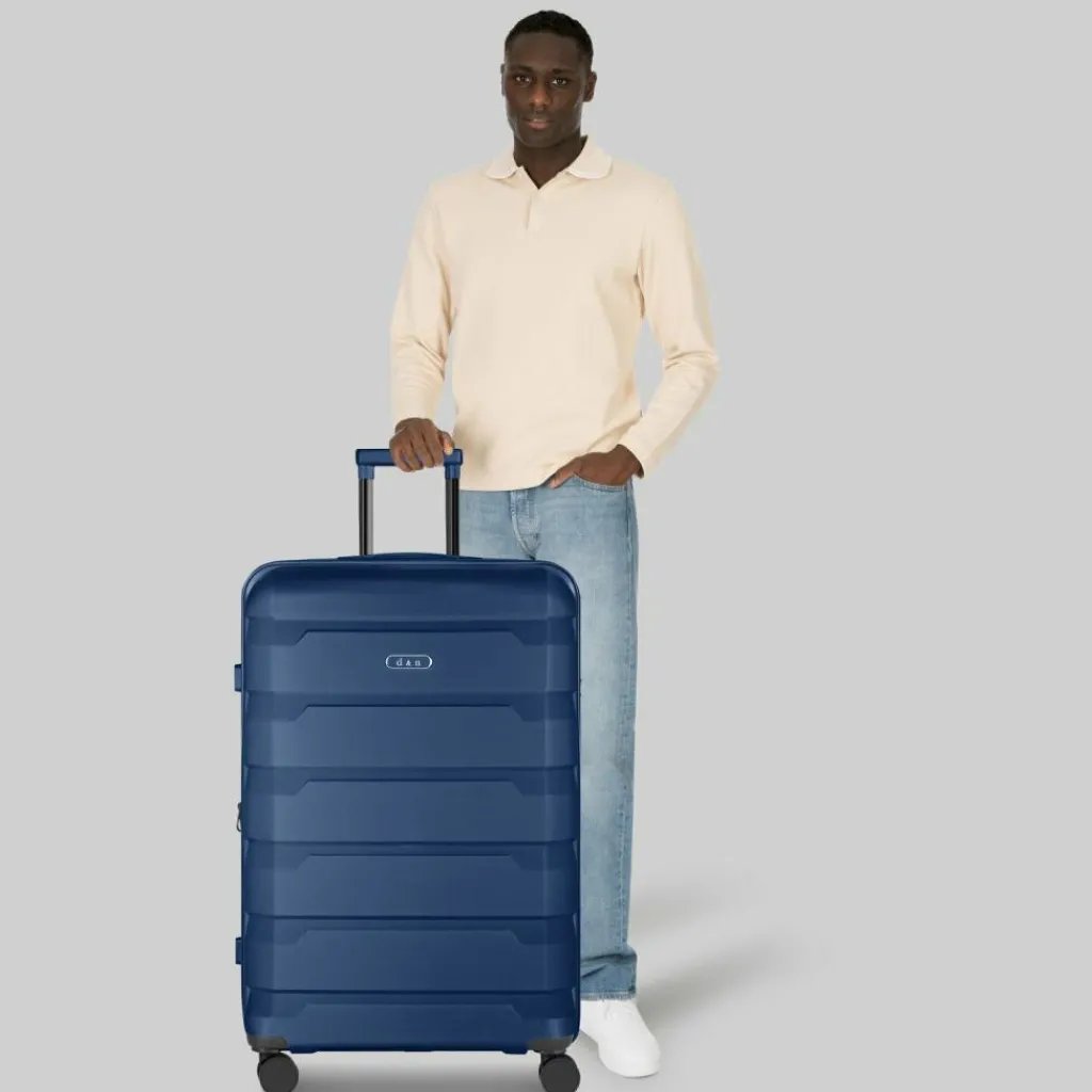 d&n South Dakota 4 Rollen Trolley L 76 cm mit Dehnfalte