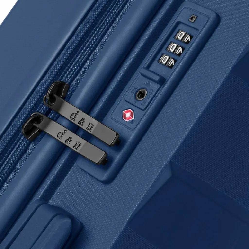 d&n South Dakota 4 Rollen Trolley L 76 cm mit Dehnfalte