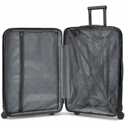 d&n Hartgepäck|4-Rollen Koffer<South Dakota 4 Rollen Trolley L 76 cm mit Dehnfalte black