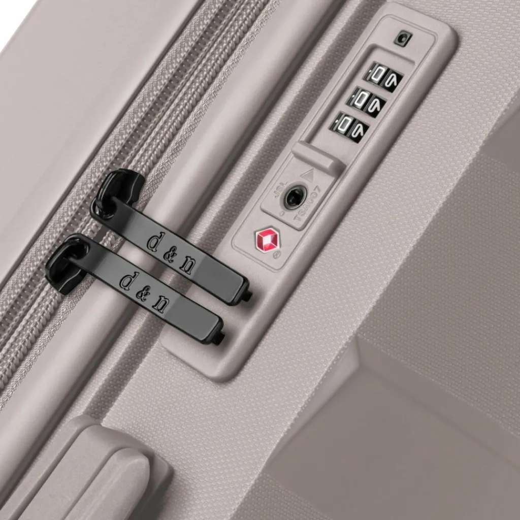 d&n South Dakota 4 Rollen Trolley L 76 cm mit Dehnfalte