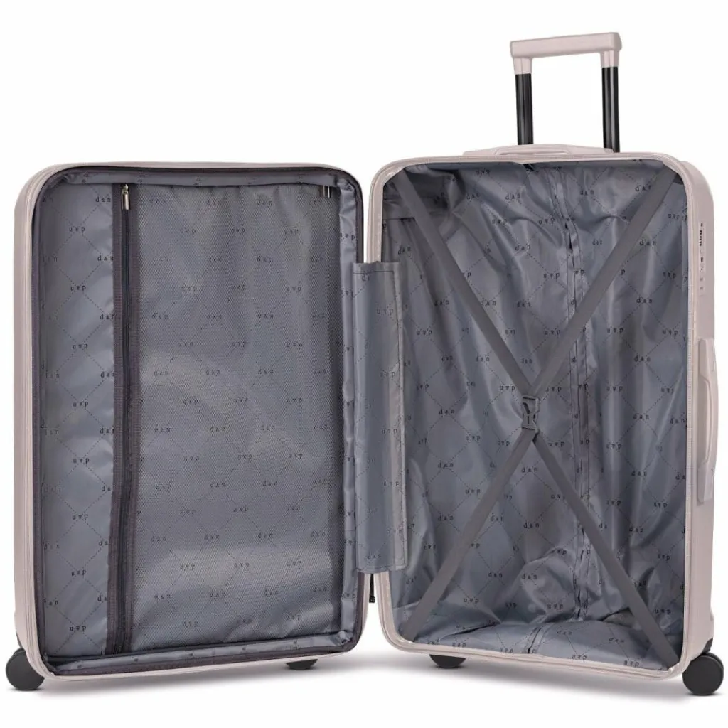 d&n South Dakota 4 Rollen Trolley L 76 cm mit Dehnfalte