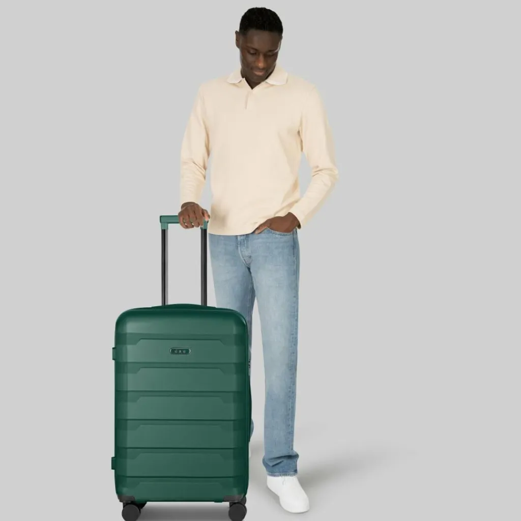 d&n South Dakota 4 Rollen Trolley M 66 cm mit Dehnfalte