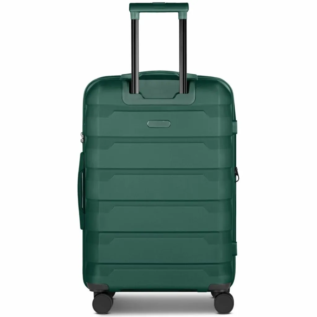 d&n South Dakota 4 Rollen Trolley M 66 cm mit Dehnfalte