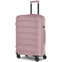 Online d&n South Dakota 4 Rollen Trolley M 66 cm mit Dehnfalte rose gold