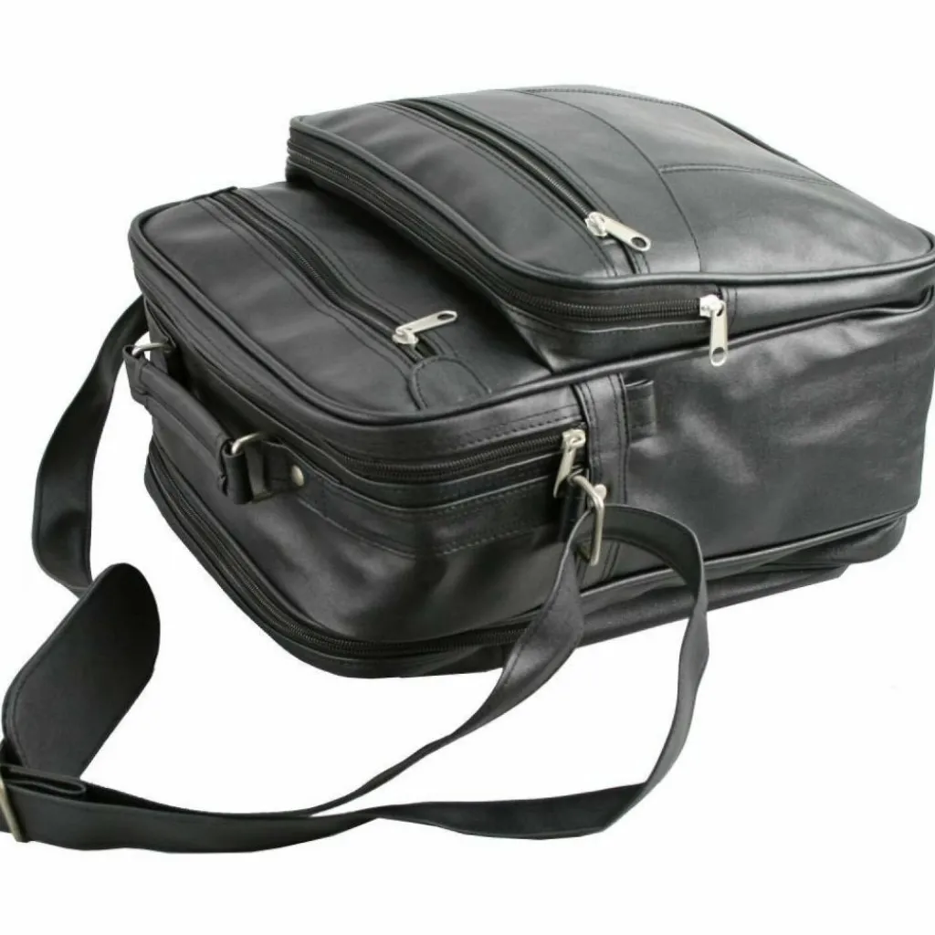 d&n Travel Bags Flugumhänger I 34 cm schwarz