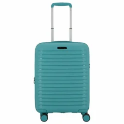 d&n Hartgepäck Kabinengepäck|4-Rollen Kabinentrolleys<Travel Line 4500 4 Rollen Kabinentrolley S 55 cm mit Dehnfalte petrol