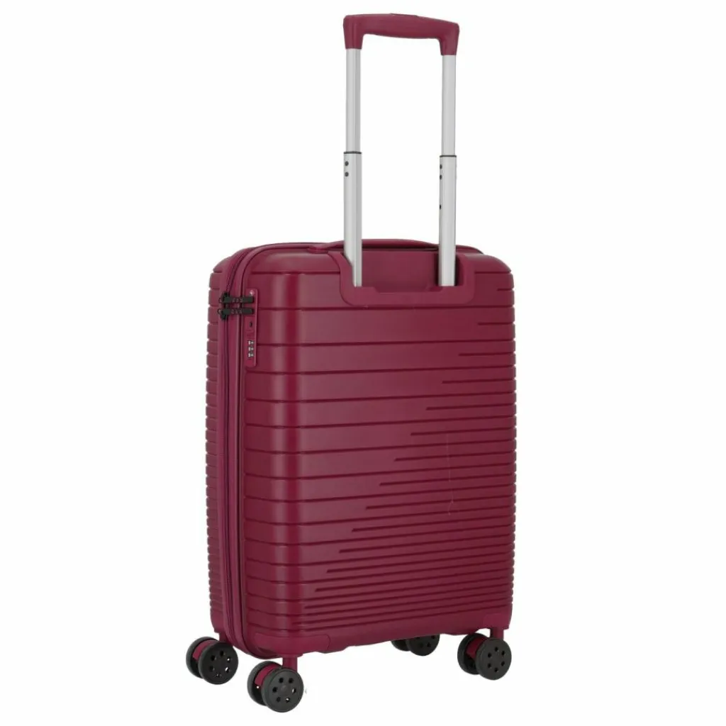 d&n Hartgepäck Kabinengepäck|4-Rollen Kabinentrolleys<Travel Line 4600 4 Rollen Kabinentrolley S 55 cm wine red