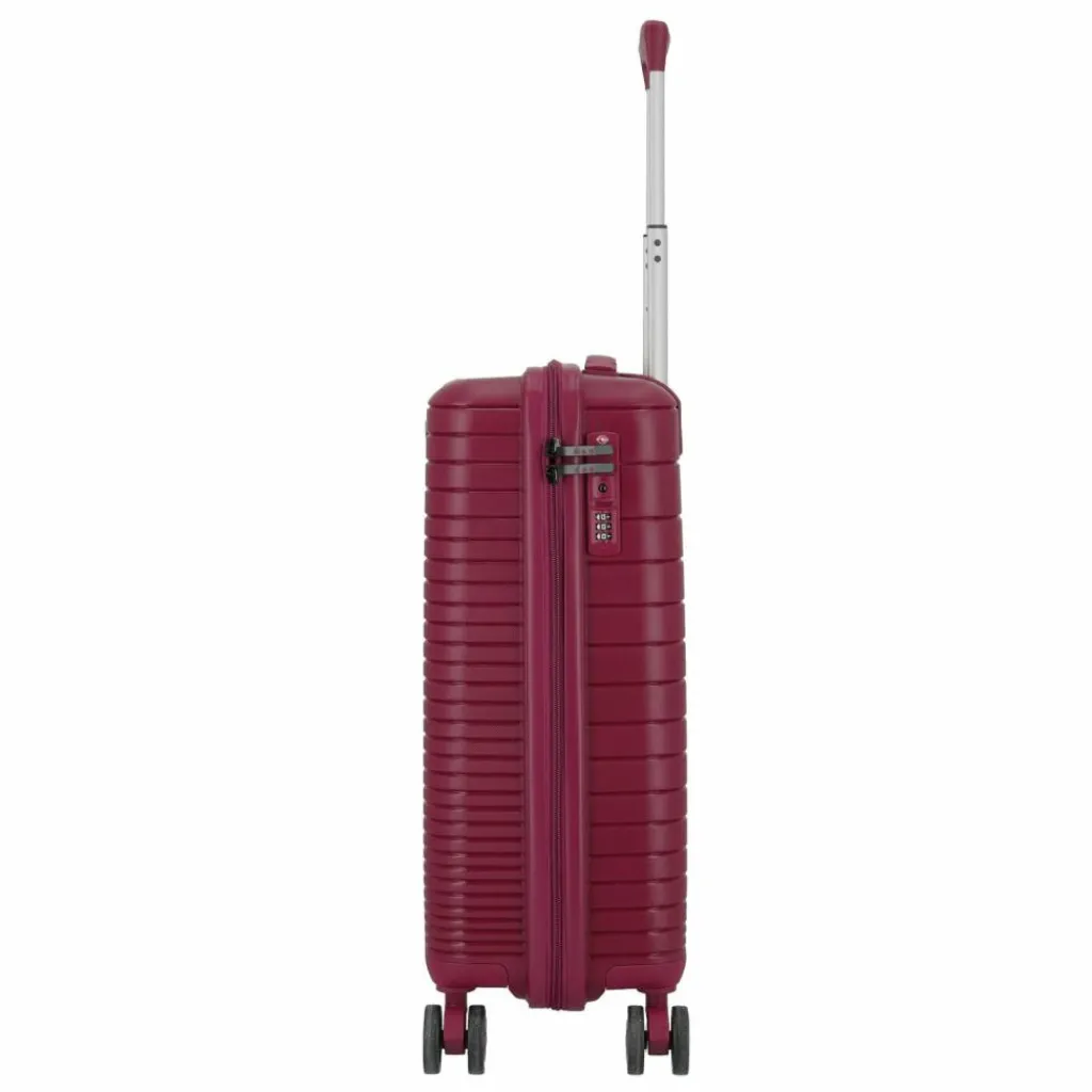 d&n Hartgepäck Kabinengepäck|4-Rollen Kabinentrolleys<Travel Line 4600 4 Rollen Kabinentrolley S 55 cm wine red
