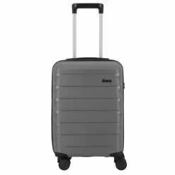d&n Hartgepäck Kabinengepäck|4-Rollen Kabinentrolleys<Travel Line 4100 4 Rollen Kabinentrolley S 54 cm grey