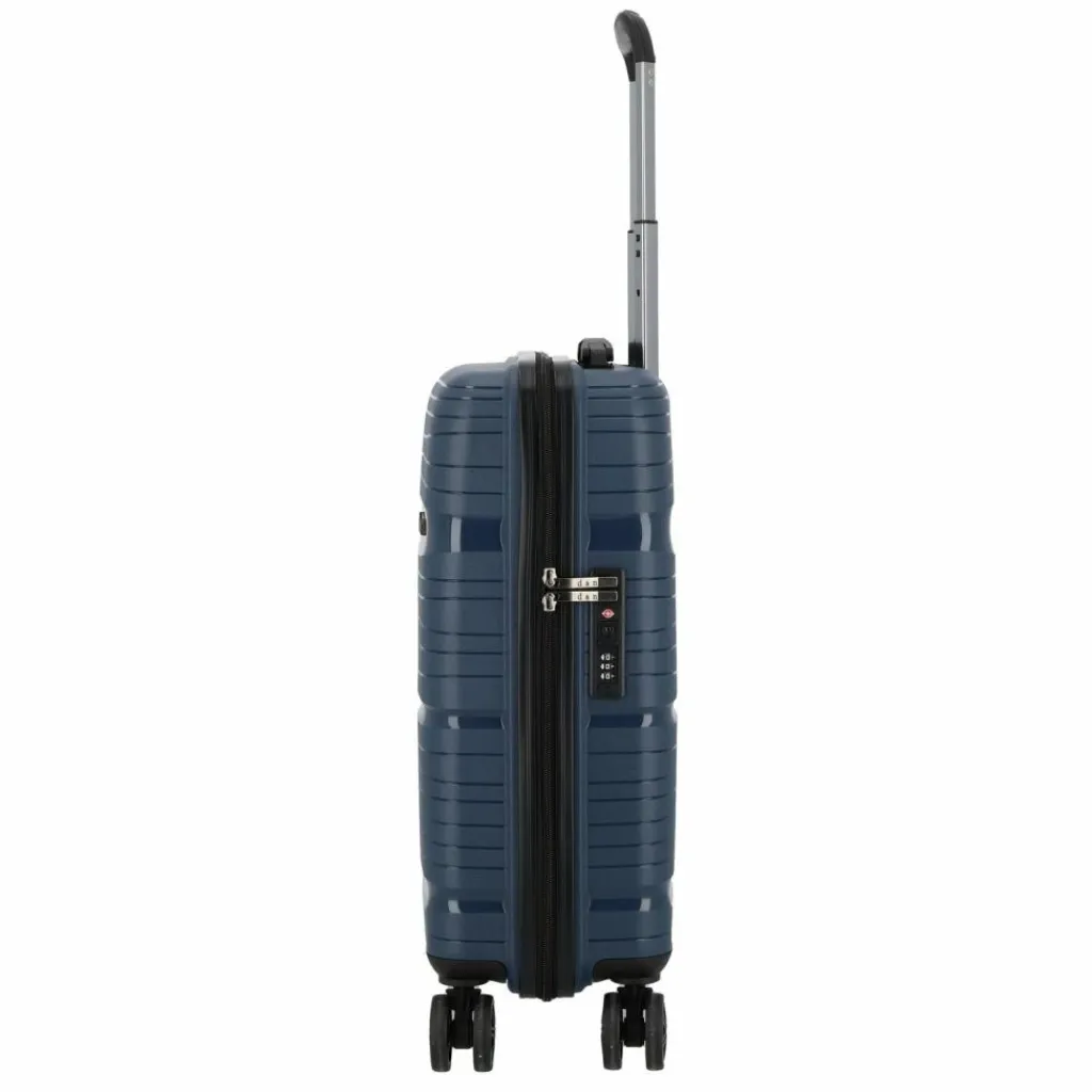 d&n Hartgepäck Kabinengepäck|4-Rollen Kabinentrolleys<Travel Line 4300 4 Rollen Kabinentrolley S 55 cm dunkelblau
