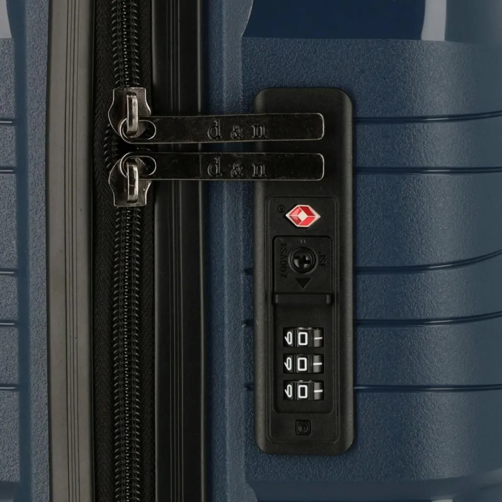 d&n Hartgepäck Kabinengepäck|4-Rollen Kabinentrolleys<Travel Line 4300 4 Rollen Kabinentrolley S 55 cm dunkelblau