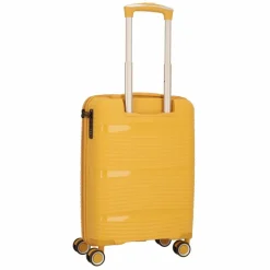 d&n Hartgepäck Kabinengepäck|4-Rollen Kabinentrolleys<Travel Line 4200 4 Rollen Kabinentrolley S 55 cm yellow