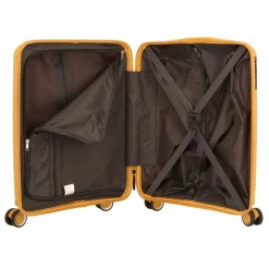 d&n Hartgepäck Kabinengepäck|4-Rollen Kabinentrolleys<Travel Line 4200 4 Rollen Kabinentrolley S 55 cm yellow