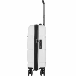 d&n Hartgepäck Kabinengepäck|4-Rollen Kabinentrolleys<Travel Line 4300 4 Rollen Kabinentrolley S 55 cm weiß