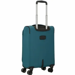 Sale d&n Travel Line 9504 4 Rollen Kabinentrolley S 55 cm petrol
