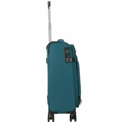 Sale d&n Travel Line 9504 4 Rollen Kabinentrolley S 55 cm petrol
