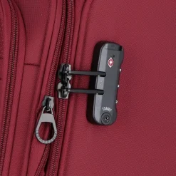 d&n Travel Line 9704 4 Rollen Kabinentrolley S 55 cm mit Dehnfalte