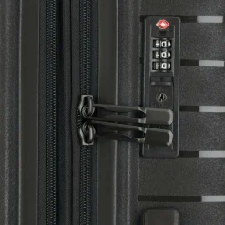 d&n Koffersets Als Hartgepäck|Koffersets 3-Teilig<Travel Line 4500 4 Rollen Kofferset 3-teilig mit Dehnfalte black