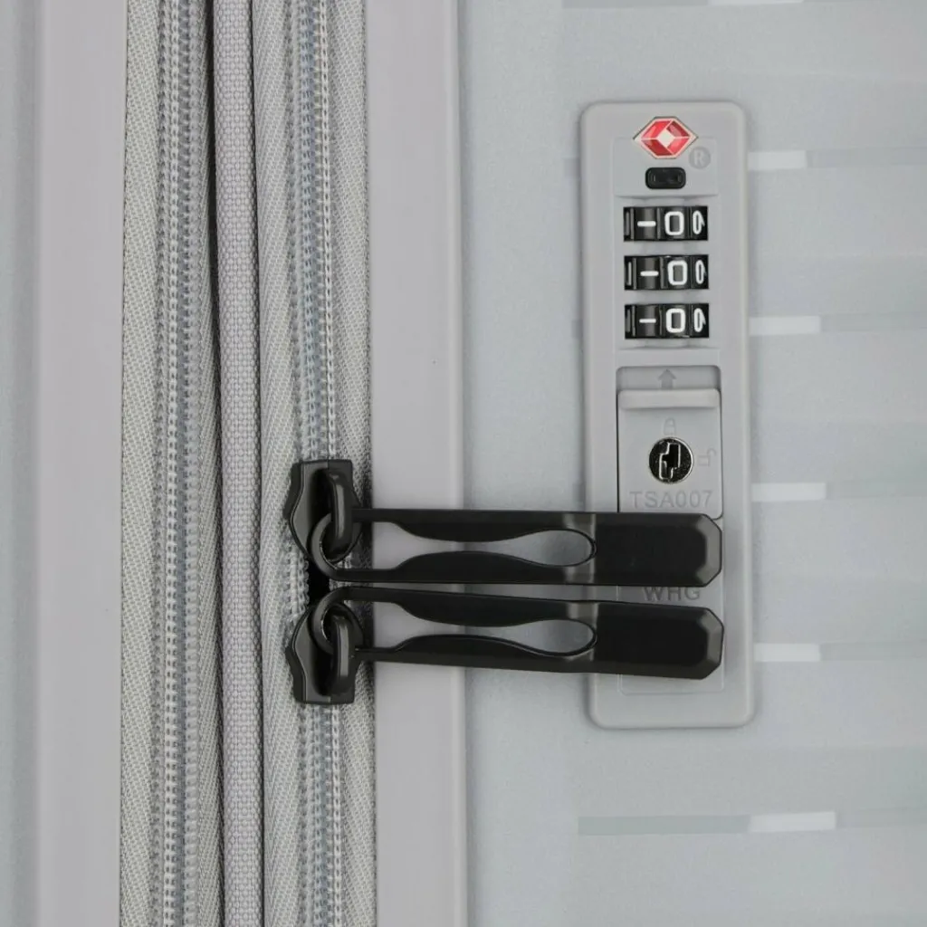 d&n Travel Line 4500 4 Rollen Kabinentrolley S 55 cm mit Dehnfalte