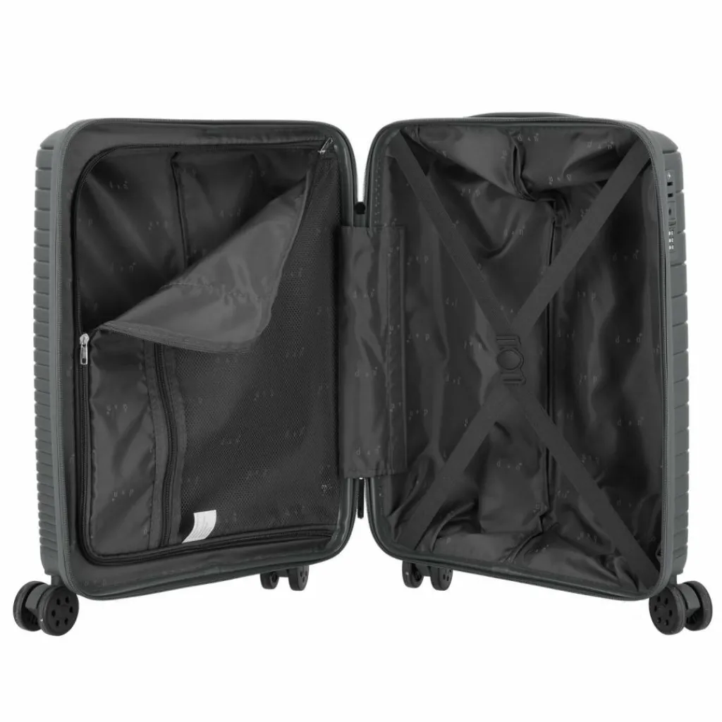 d&n Travel Line 4600 4 Rollen Kabinentrolley S 55 cm