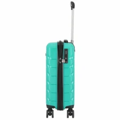 d&n Hartgepäck Kabinengepäck|4-Rollen Kabinentrolleys<Travel Line 4100 4 Rollen Kabinentrolley S 54 cm petrol