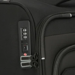 d&n Weichgepäck Kabinengepäck|4-Rollen Kabinentrolleys<Travel Line 9504 4 Rollen Kabinentrolley S 55 cm black