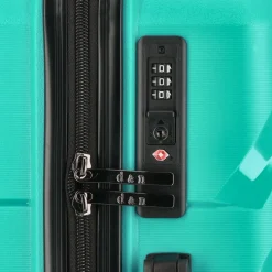 Discount d&n Travel Line 4100 4 Rollen Kofferset 3-teilig petrol