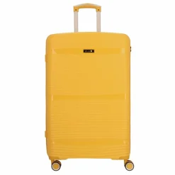 d&n Hartgepäck|4-Rollen Koffer<Travel Line 4200 4 Rollen Trolley L 77 cm yellow