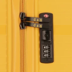 d&n Hartgepäck|4-Rollen Koffer<Travel Line 4200 4 Rollen Trolley L 77 cm yellow