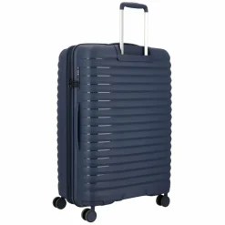 Outlet d&n Travel Line 4500 4 Rollen Trolley L 75 cm mit Dehnfalte darkblue